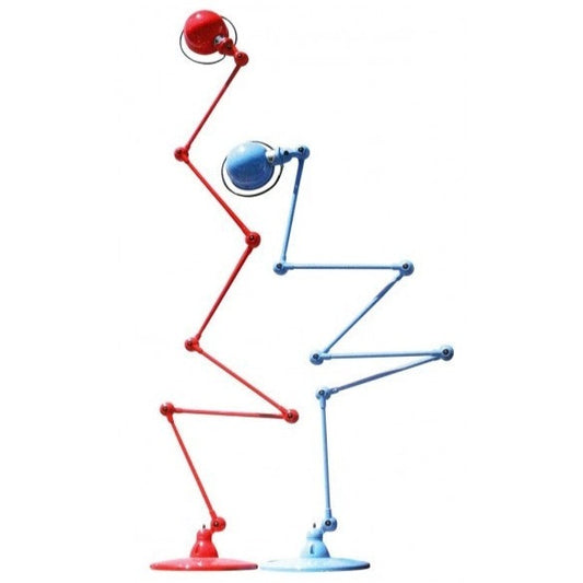 Loft D 9406 m/6 arme á 40 cm gulvlampe