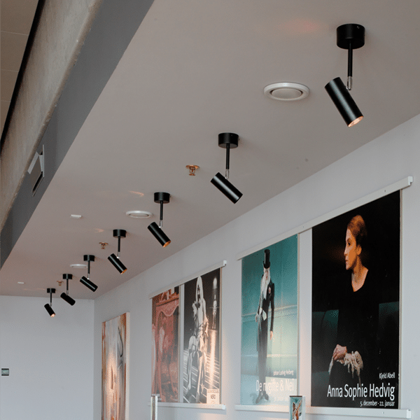 Kanon loftlampe LED ABC lys