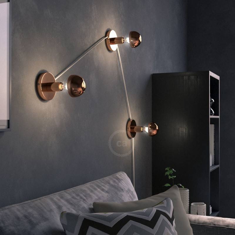Topforspejlet E27 7W 2700K 650lm Globe 95 mm Dæmpbar