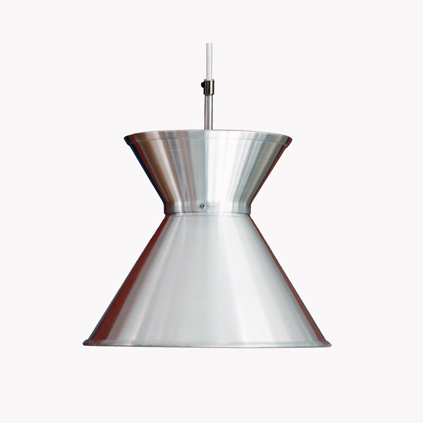 MK-114 dobbeltkegle pendel i aluminium Mogens Koch
