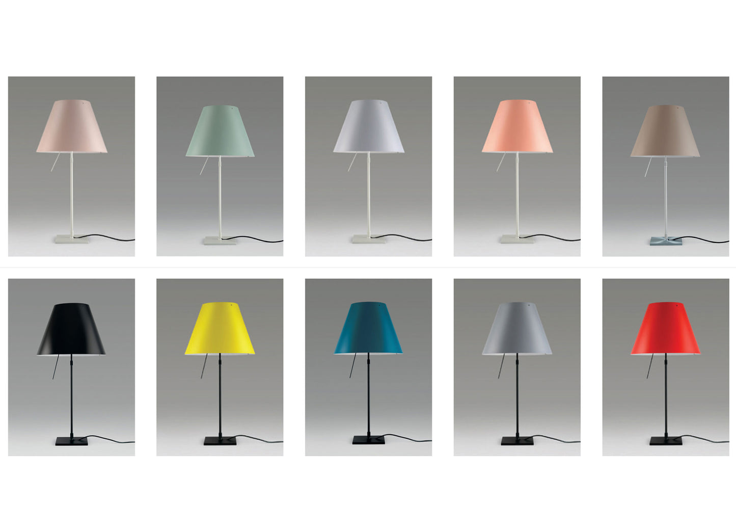 Costanza gulvlampe D13 t.i.f. Luceplan (fast højde + tænd sluk)