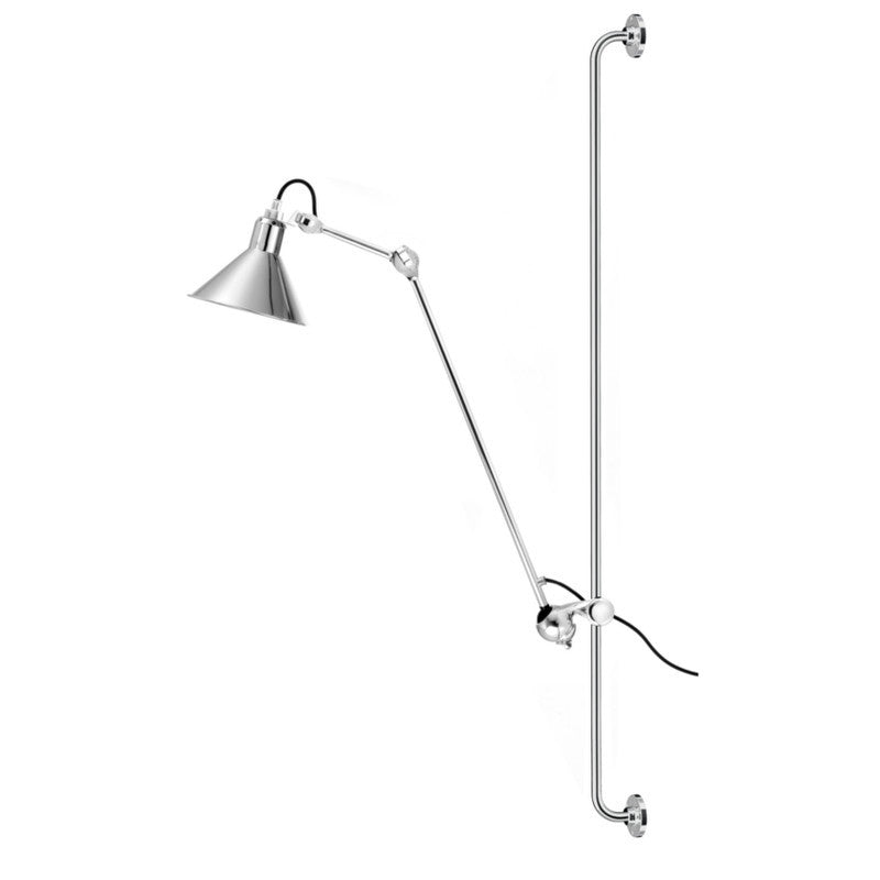 Lampe Gras 214 væglampe krom