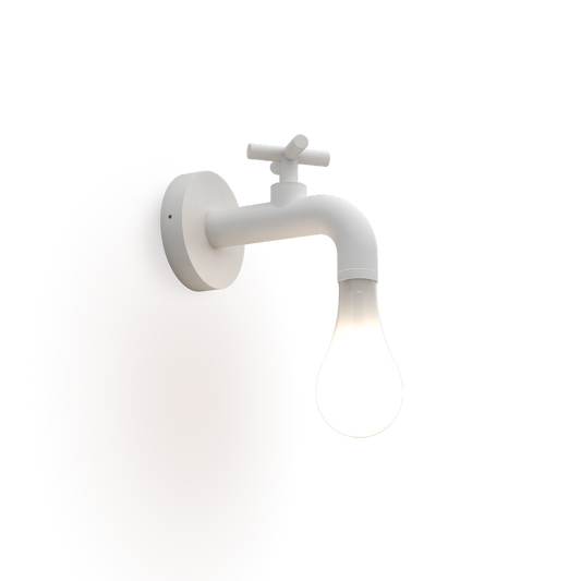 Lightdrop væglampe mat hvid Wever & Ducrè