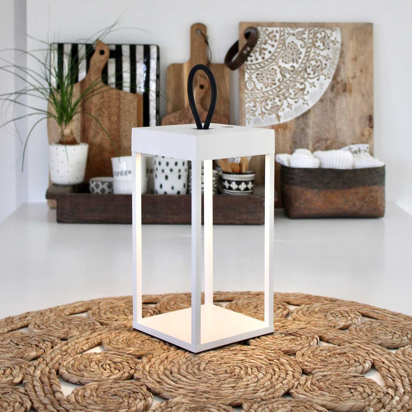 Lucerna transportabel bordlampe Loom design