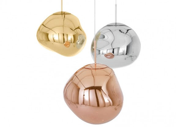 Slukket Melt mini pendel fra Tom Dixon