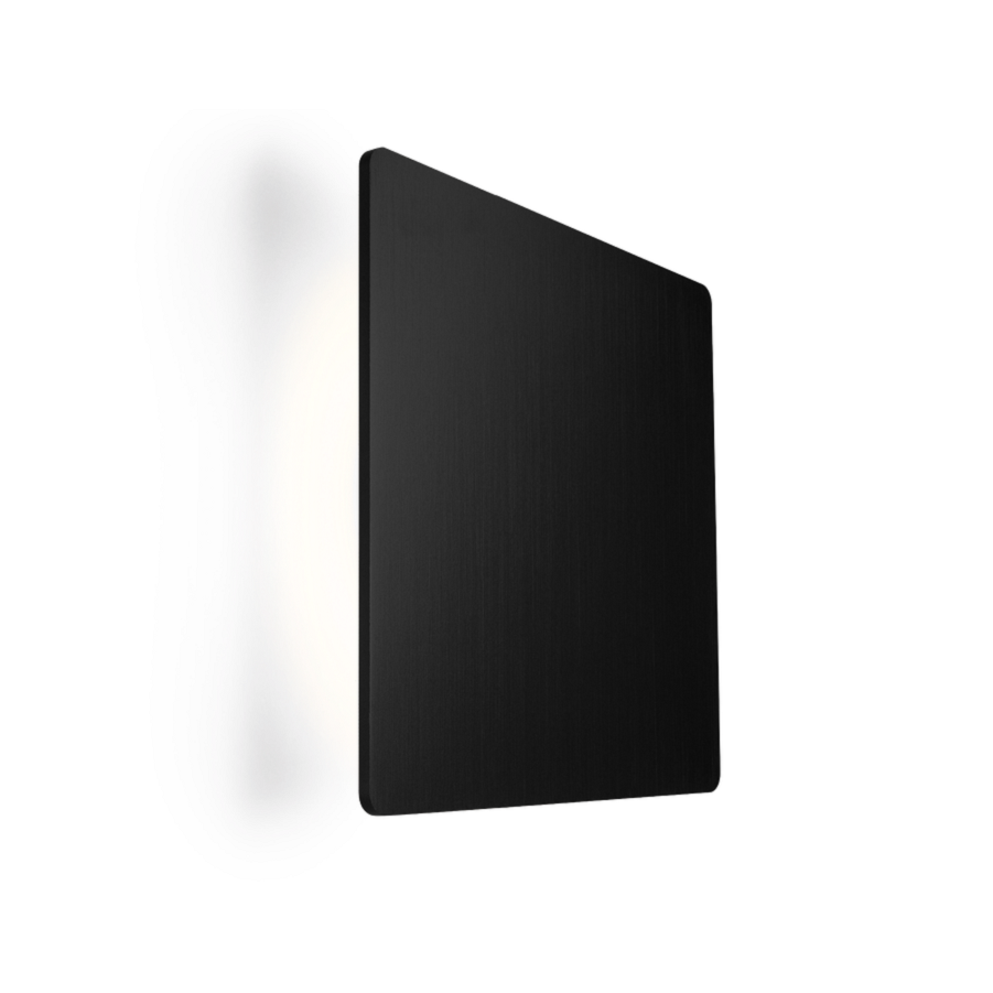 Miles LED væglampe Wever & Ducré model 3.0 carré sort