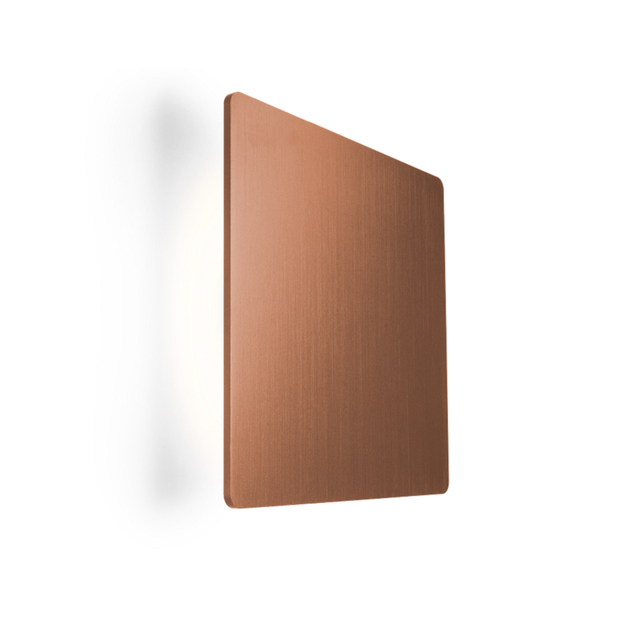 Miles LED væglampe Wever & Ducré model 3.0 carré kobber