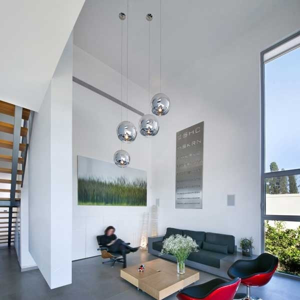 Miljøbillede Mirror ball pendel sølv Tom Dixon