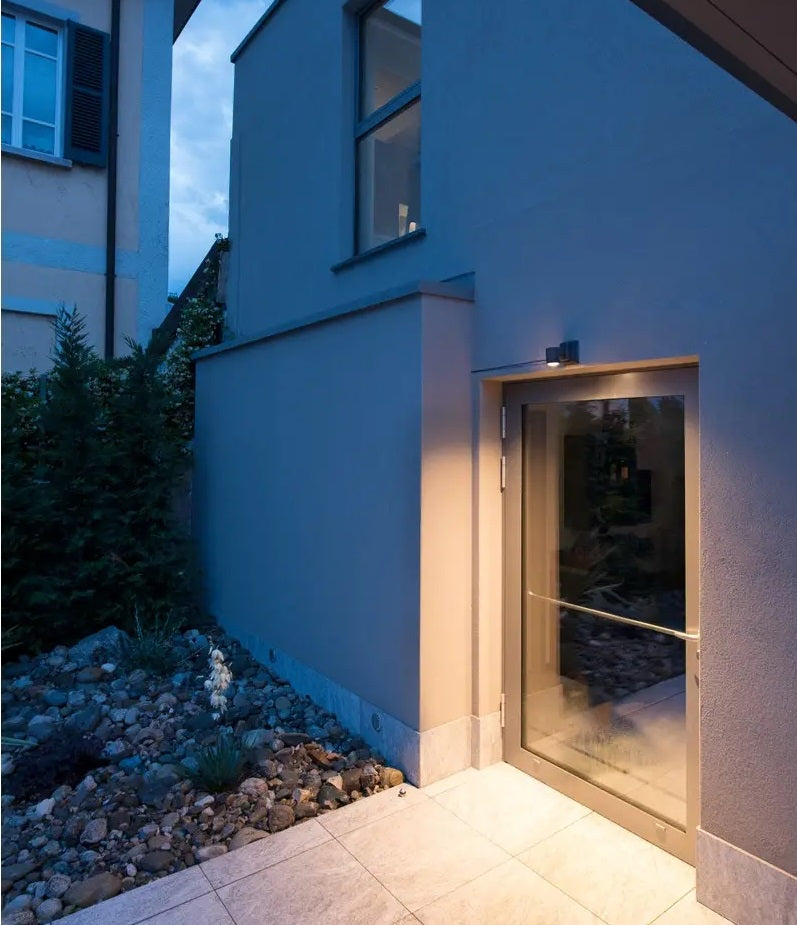 Myra down væglampe SLV