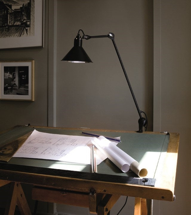 Lampe Gras 201 arkitektlampe sort/sort
