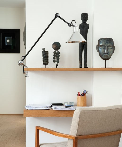 Lampe Gras 201 arkitektlampe sort/krom