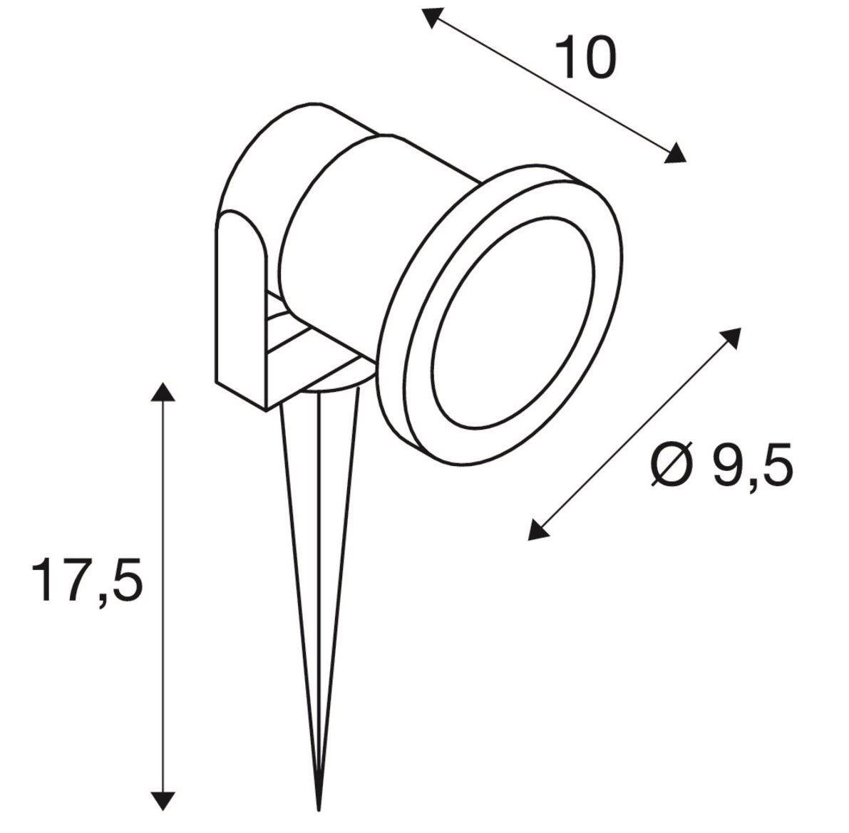 Nautilus Spike grå SLV