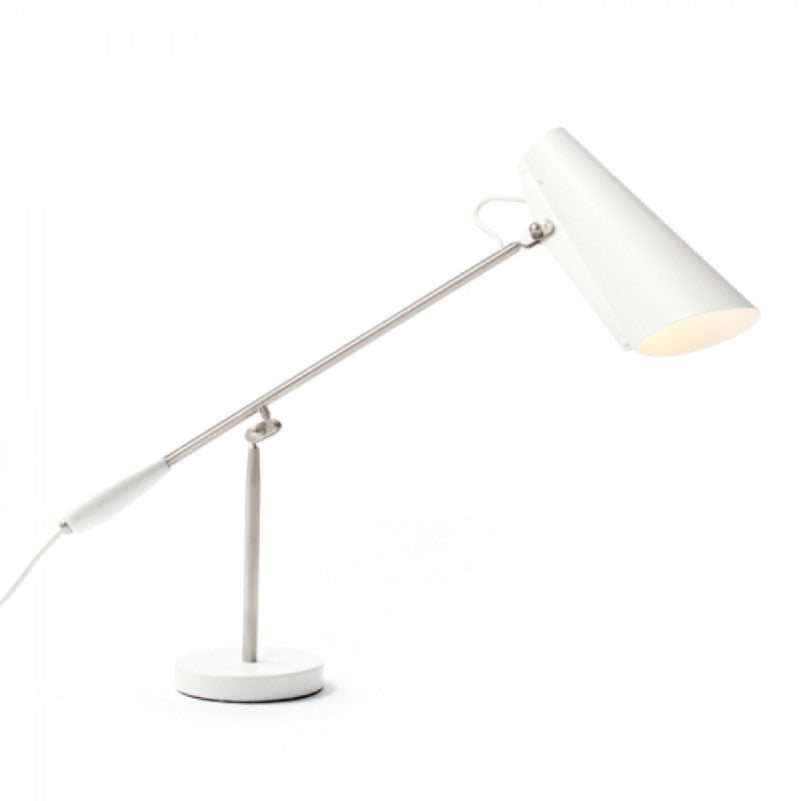 Birdy Floor bordlampe i hvid og metal stel fra Northern Lighting