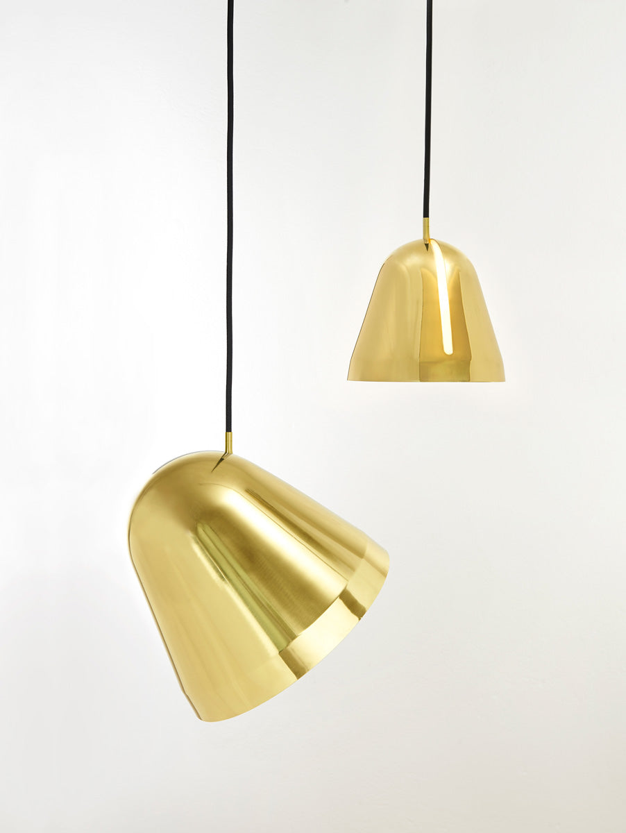 Tilt og Tilt S brass pendel fra nyta