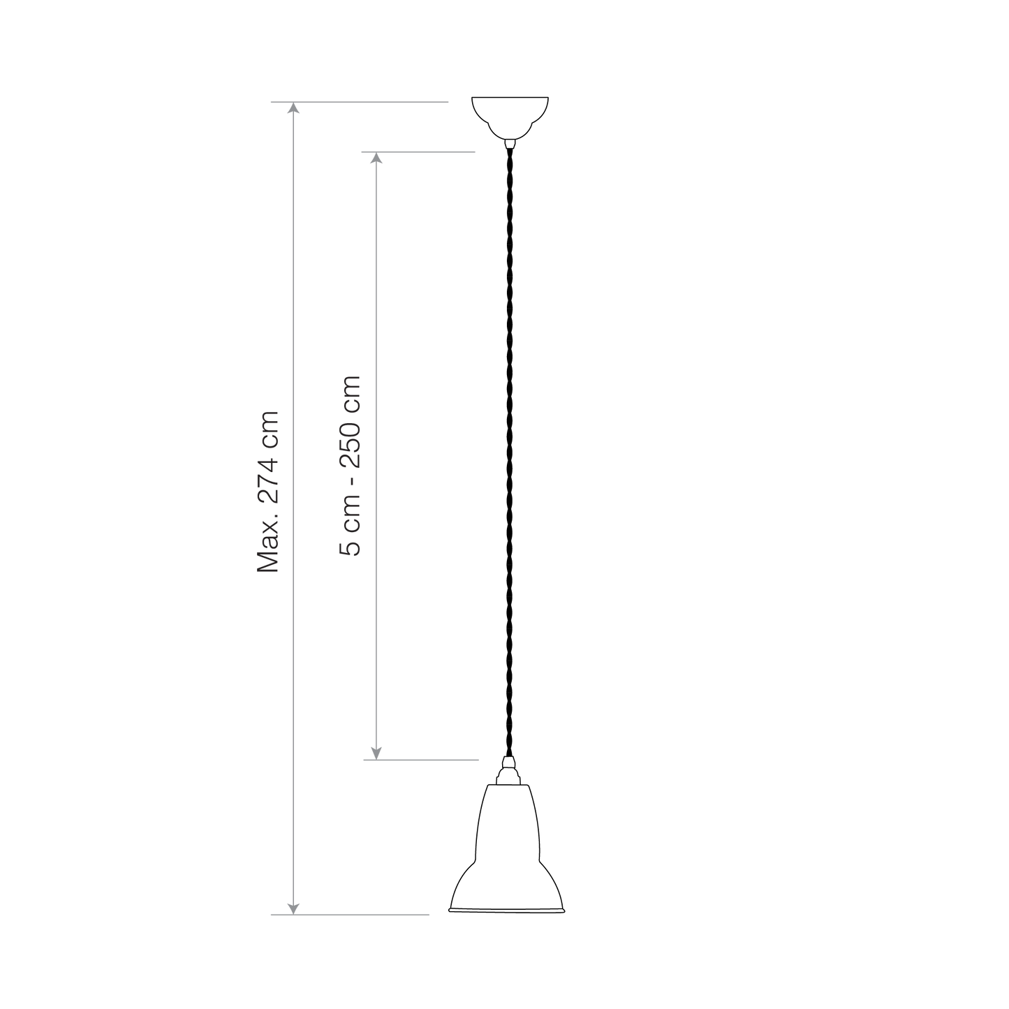 Original 1227 brass pendel Anglepoise