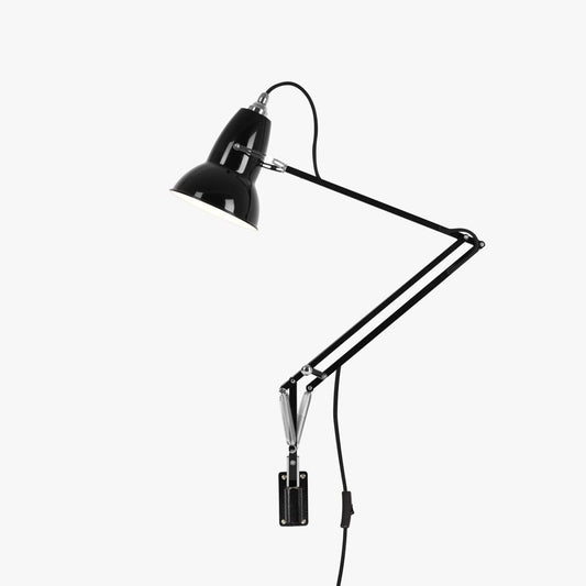 Original 1227 væglampe m. vægbeslag i sort Anglepoise