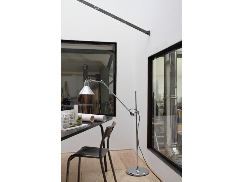 Lampe Gras 215 gulvlampe krom