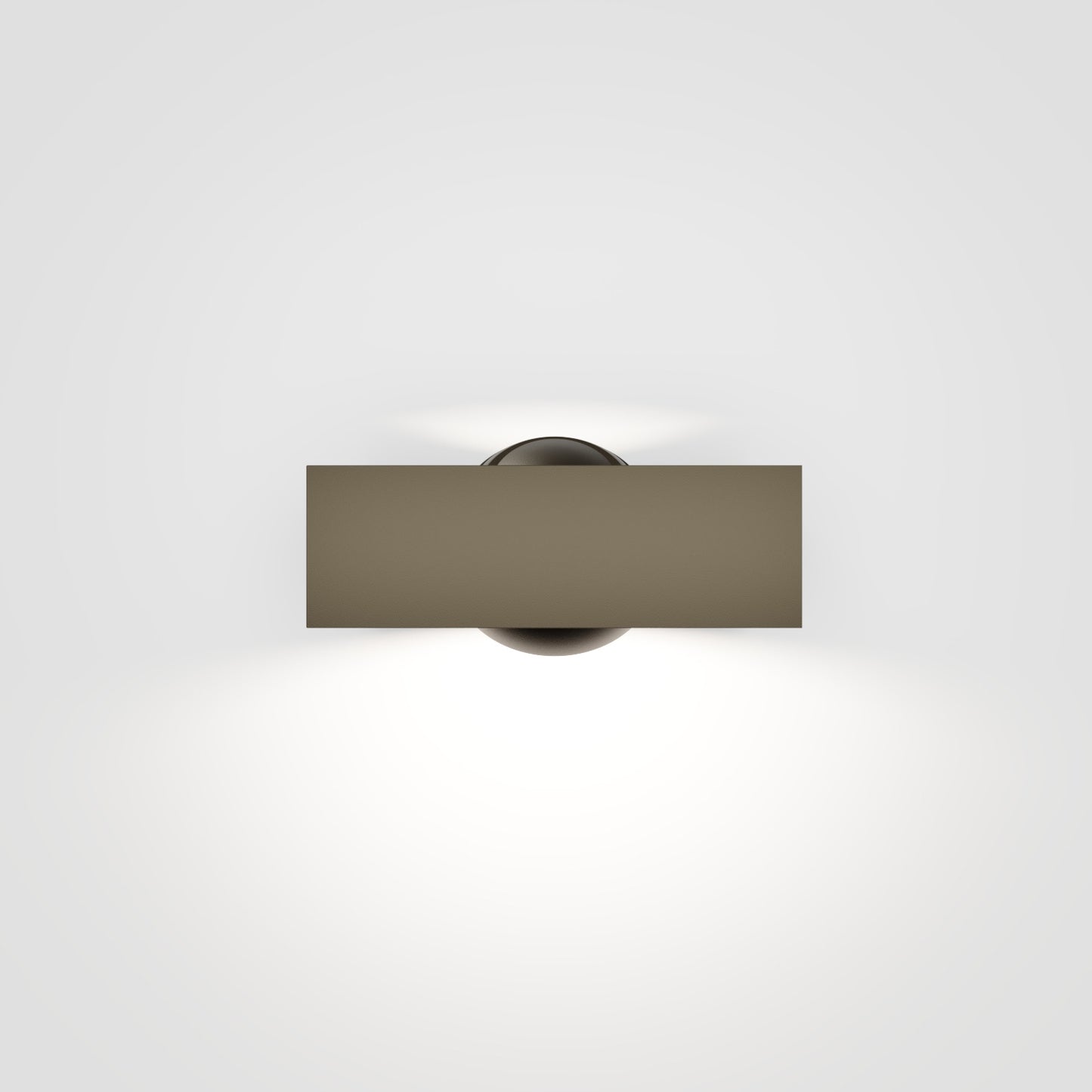 Pip cool brun udendørs væglampe IP44