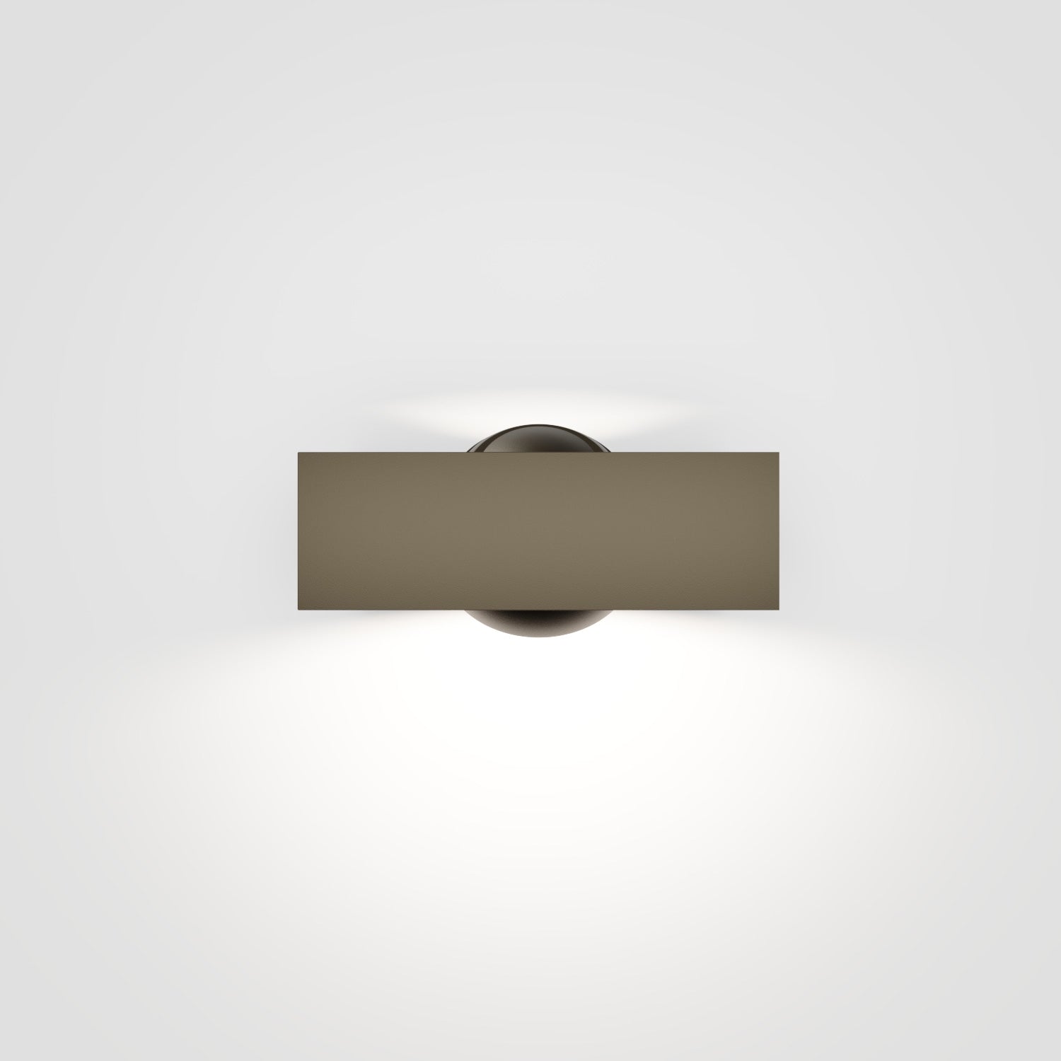 Pip cool brun udendørs væglampe IP44