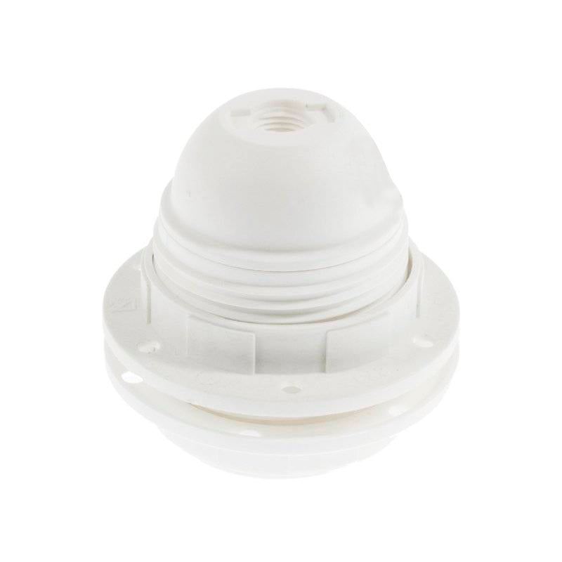 E27 fatning med omløbsringe thermoplast