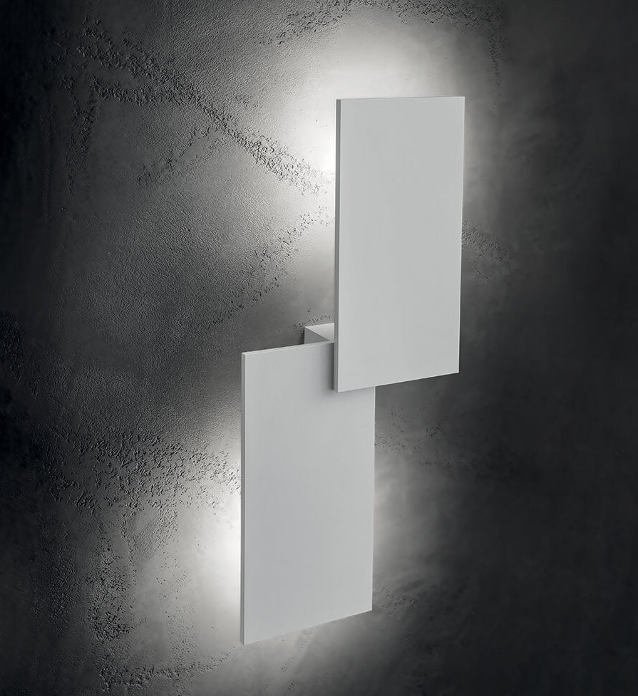 Puzzle Outdoor Square væglampe fra Lodes