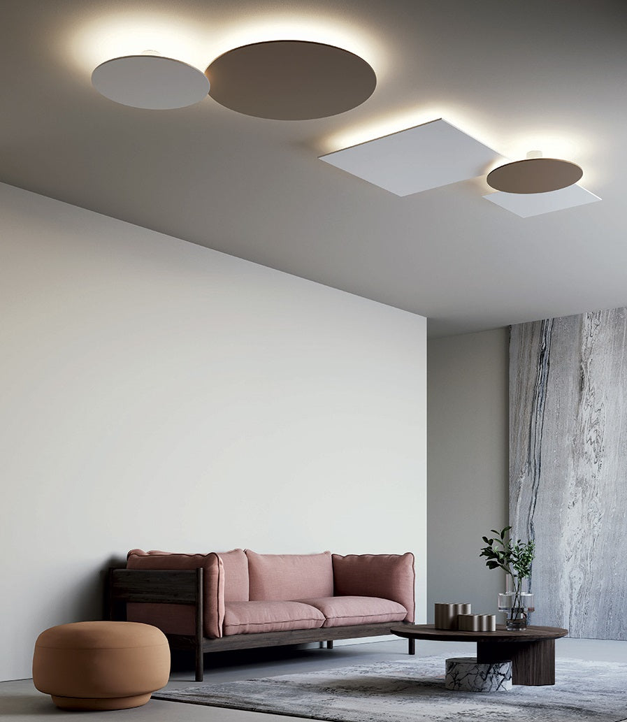 Puzzle Mega Square væg/loftlampe fra Lodes