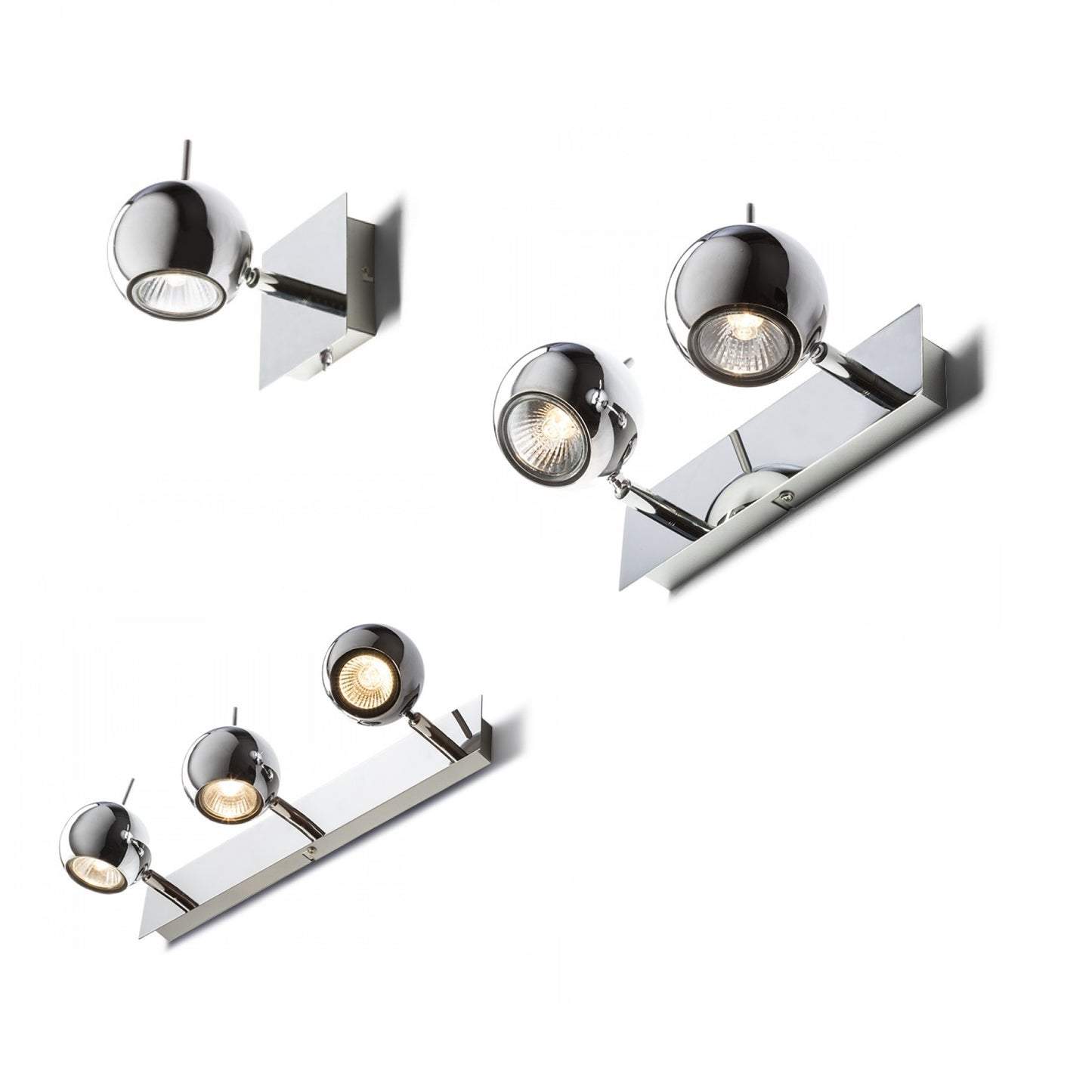 Glossy væglampe loftspot Rendl