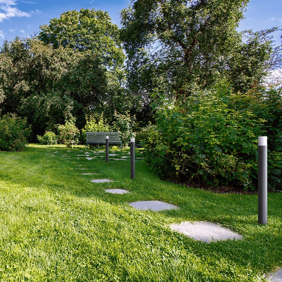 Bonnie antracitgrå pullert