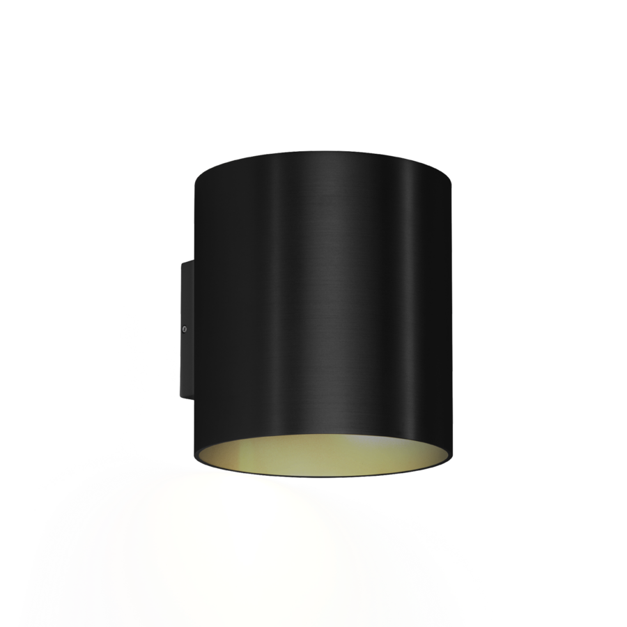 Ray outdoor 3,0 og 4,0 LED Sort væglampe Wever & Ducré