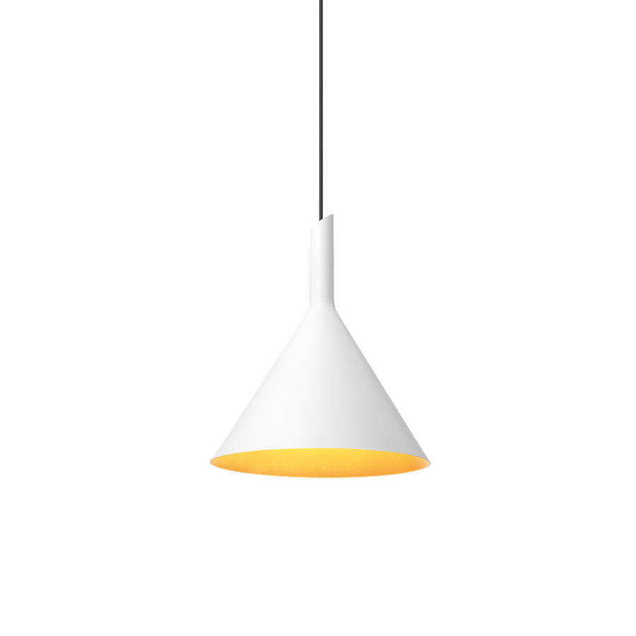 Shiek pendel model 3.0 E27 hvid/guld Wever og Ducrè