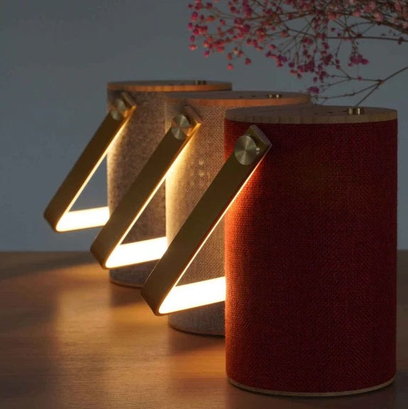 Silo 1 transportabel lampe m. højtaler fra Loom Design