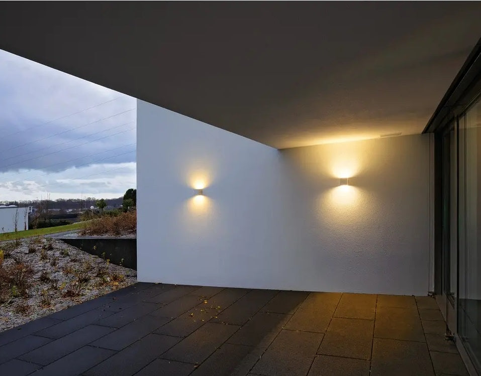 Sitra Cube udendørs væglampe SLV