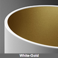 hvid / guld