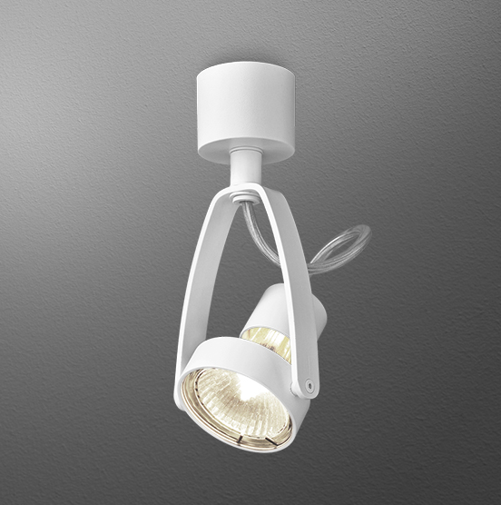 ARC 50 Spot hvid væg/loftlampe