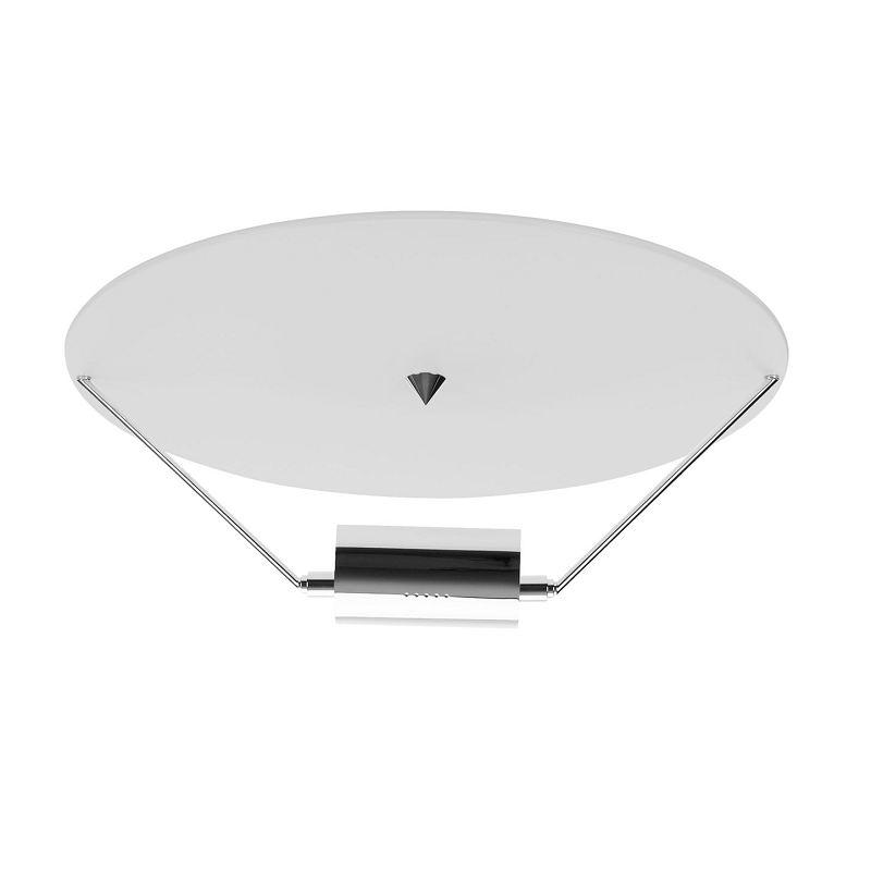 Disco i hvid med krom bund fra Catellani & Smith