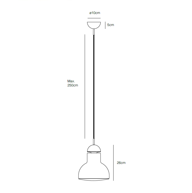 Type 75 maxi pendel Anglepoise