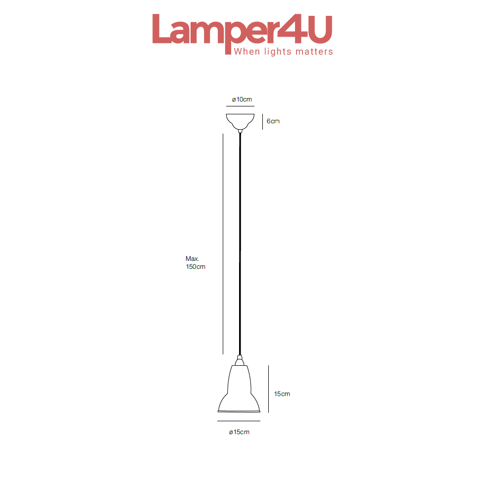 Original 1227 pendel Anglepoise