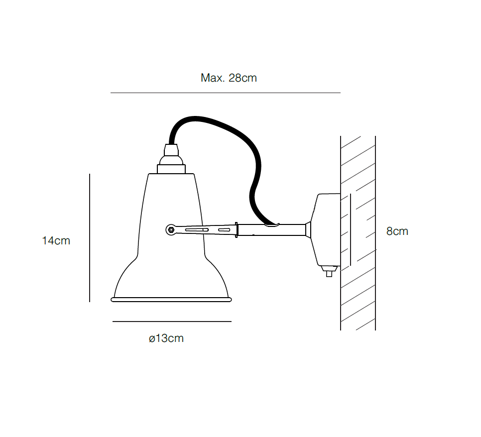 målbillede af 1227 mini angelpoise