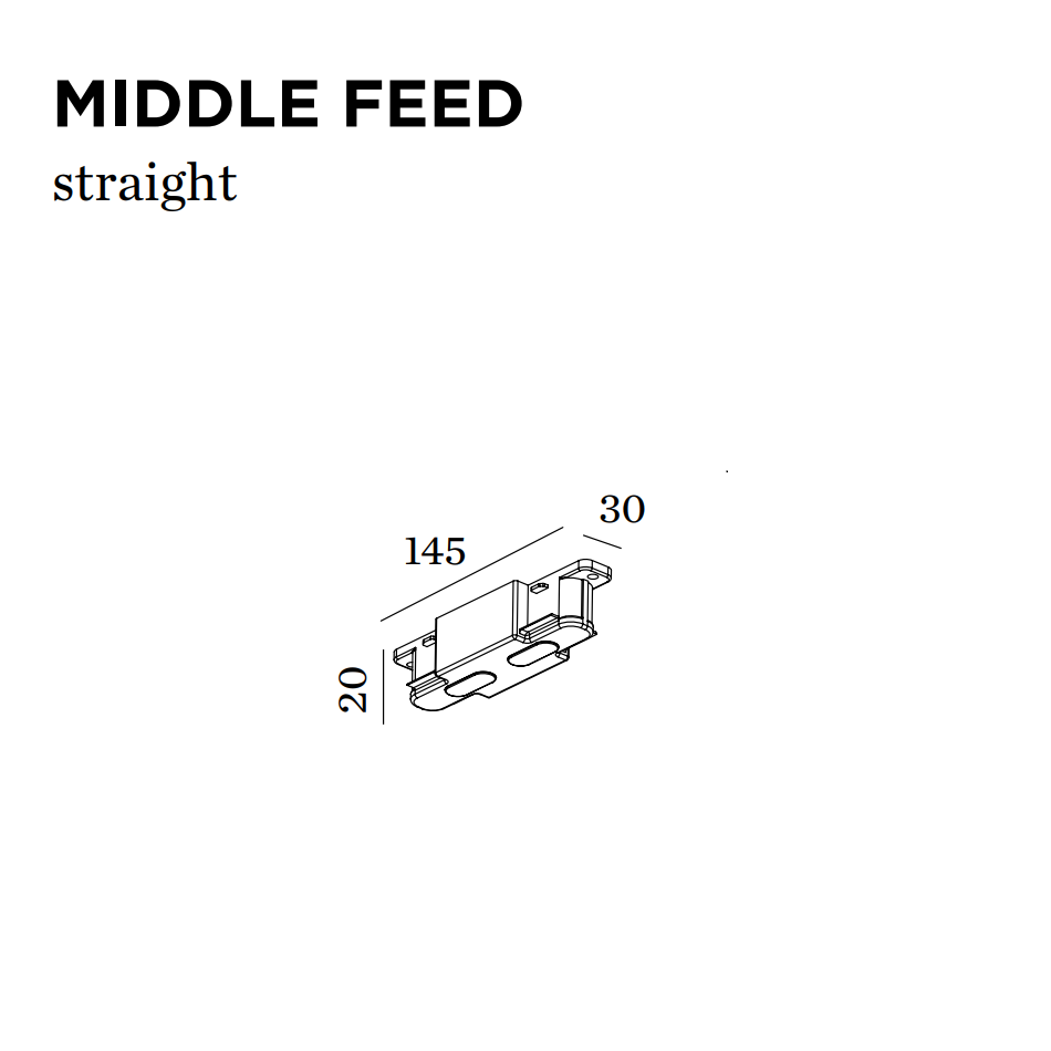 Midtertilslutning 1F 230V Wever og ducré
