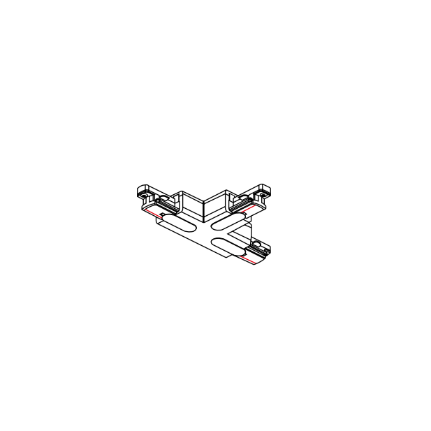 T-connector right 1F 230V Wever og ducré