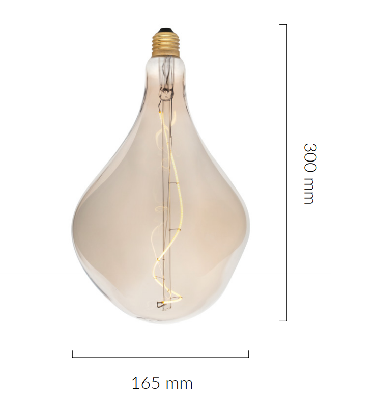 Mål tegning af Voronoi ll 3W LED Tala
