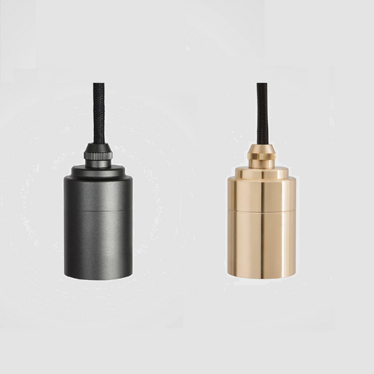 Fatning i messing og grafite metal Tala