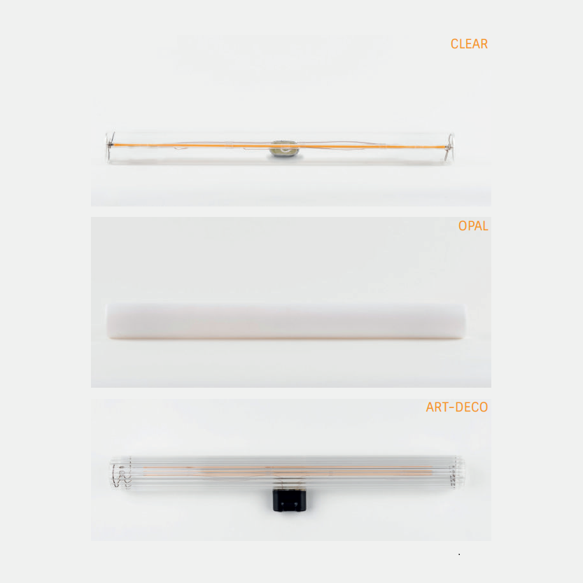 Luminestra LED rør S14D 4W 2200K Ra 90. Køb det hos Lamper 4U