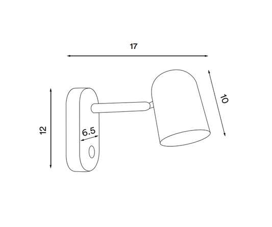 Buddy væglampe flere farver Northern Lighting