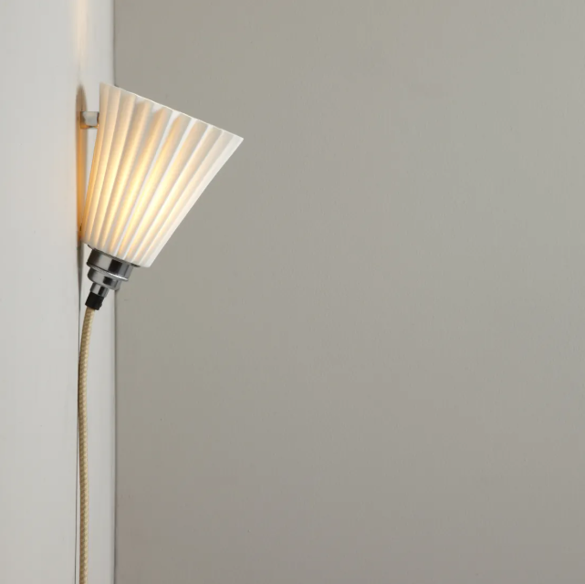 Portebel Pleat wall FW545N væglampe Original BTC