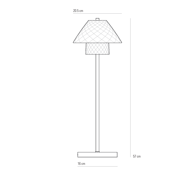 Oxford Double bordlampe Original BTC