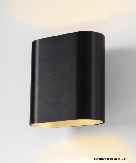 Duell væglampe LED 900lm Tre dim Modular