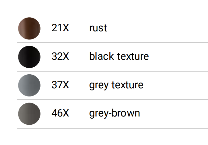 Toledo standard farver