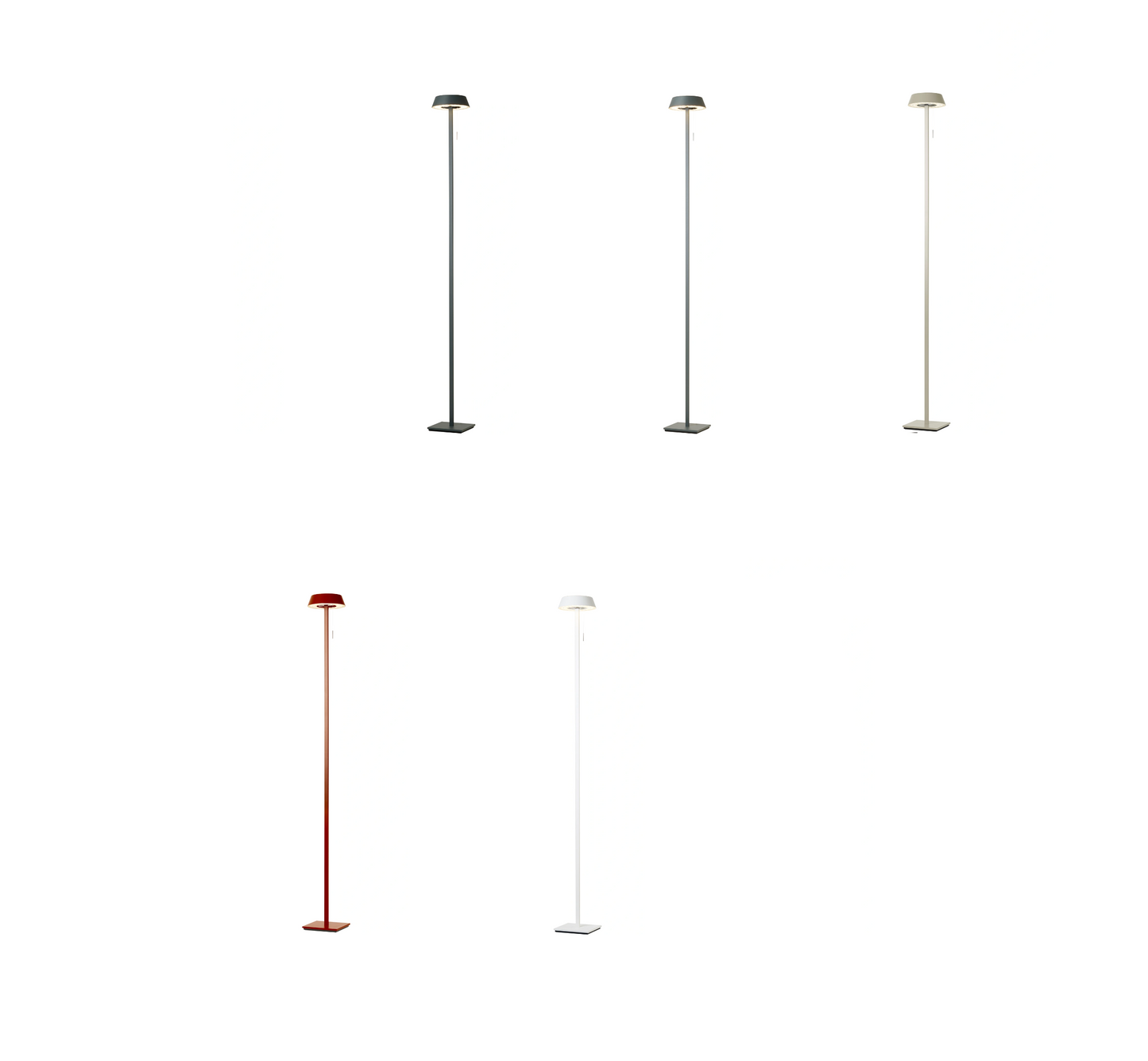 Glance Straight LED gulvlampe Oligo