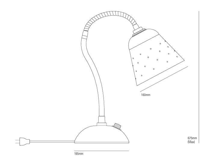 Alma bordlampe Original BTC